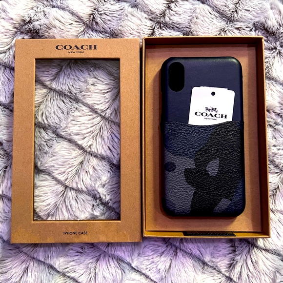 COACH iPhone Case (iPhoneX/XS) New - Picture 1 of 5